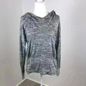 Athleta Grey Batwing and Robin Hoodie
